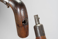 Archived Images\I_numbers\I7501-I8000\I7687.1-2.06.jpg; I7687.1; shotgun walking stick; shotgun walking stick